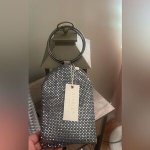 Starlet bag Silver Rhinestone Women's Bag
